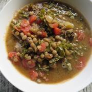 Curry Lentil Kale Soup